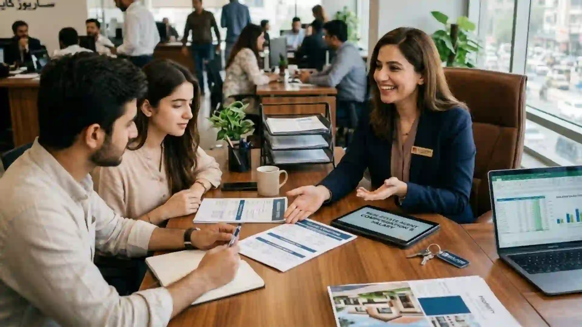 real estate agent salary