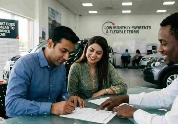 what does it mean to finance a car