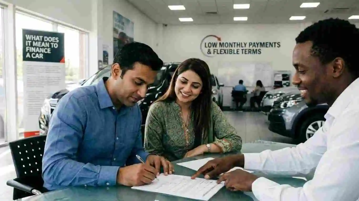 what does it mean to finance a car